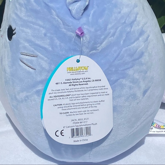 CLARICE Caticorn Squishmallow 8” NWT - Picture 7 of 7